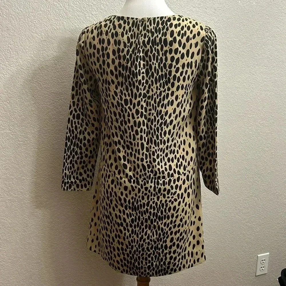 J. Crew Animal Print Dress